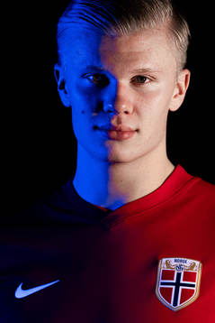 Erling Braut Haaland of the Norwegian national football