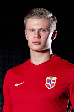Erling Braut Haaland of the Norwegian national football