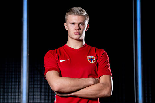 Erling Braut Haaland of the Norwegian national football