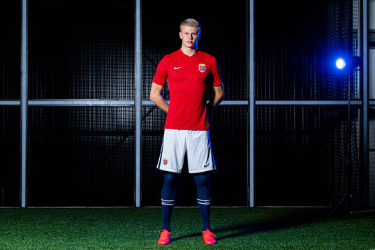 Erling Braut Haaland of the Norwegian national football