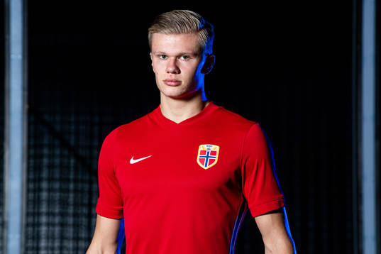 Erling Braut Haaland of the Norwegian national football