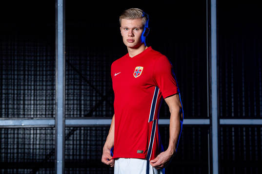 Erling Braut Haaland of the Norwegian national football