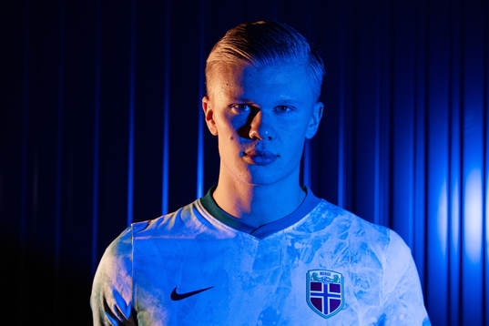 Erling Braut Haaland of the Norwegian national football