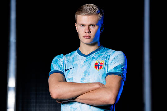 Erling Braut Haaland of the Norwegian national football