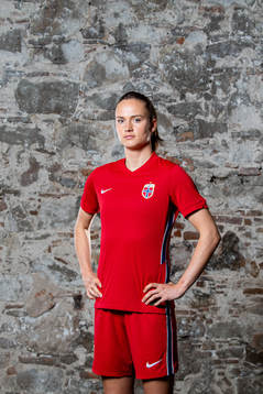 Caroline Graham Hansen of the Norwegian national football