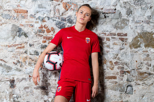 Caroline Graham Hansen of the Norwegian national football