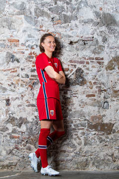 Caroline Graham Hansen of the Norwegian national football