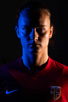 Caroline Graham Hansen of the Norwegian national football