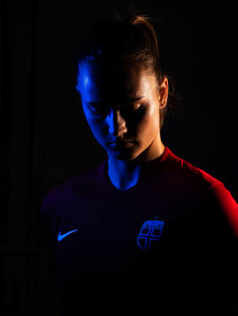 Caroline Graham Hansen of the Norwegian national football