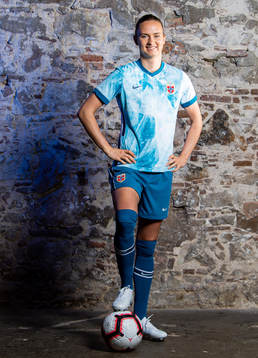 Caroline Graham Hansen of the Norwegian national football