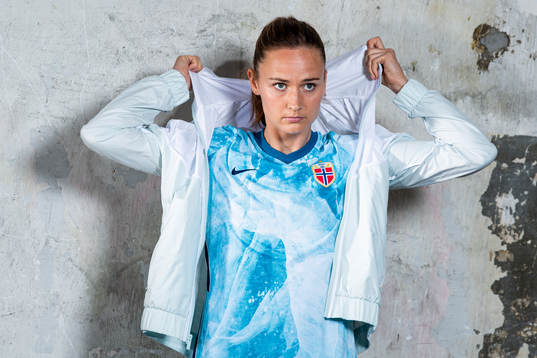 Caroline Graham Hansen of the Norwegian national football