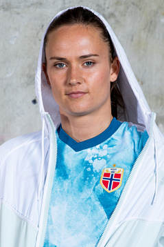 Caroline Graham Hansen of the Norwegian national football