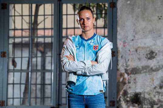 Caroline Graham Hansen of the Norwegian national football