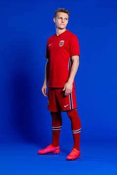 Martin Ødegaard of the Norwegian national football team