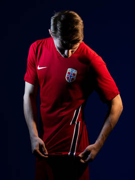 Martin Ødegaard of the Norwegian national football team