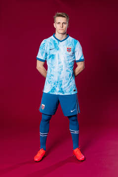 Martin Ødegaard of the Norwegian national football team
