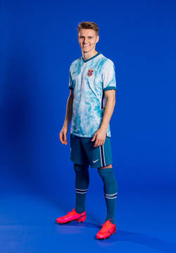 Martin Ødegaard of the Norwegian national football team