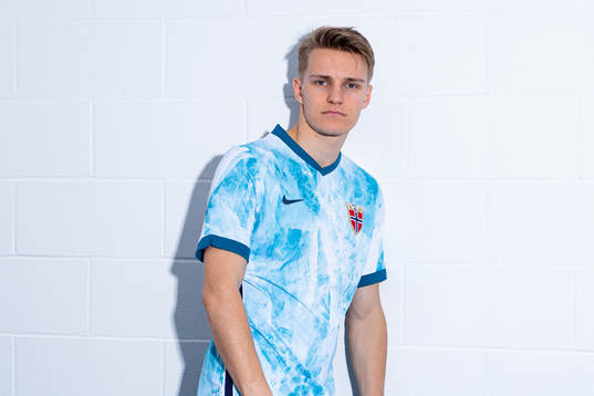 Martin Ødegaard of the Norwegian national football team