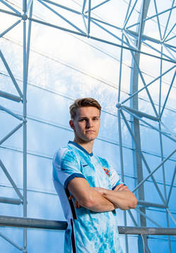 Martin Ødegaard of the Norwegian national football team