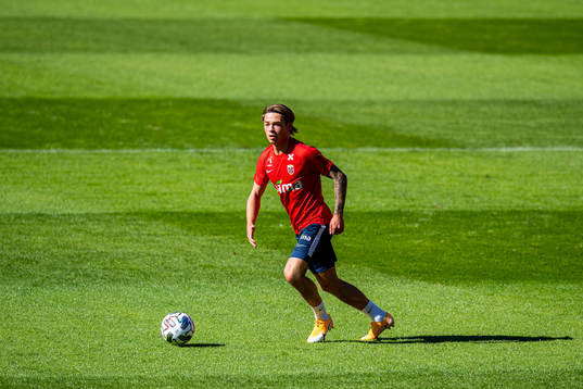 Patrick Berg of the Norwegian national football team