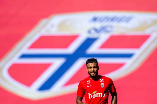 Joshua King of the Norwegian national football team