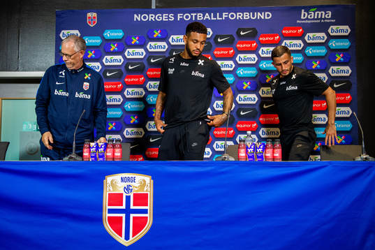Bläddra bland fler bilder av Football, Nations League, Norway, press conference