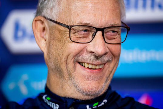 Lars Lagerbäck, head coach of Norway