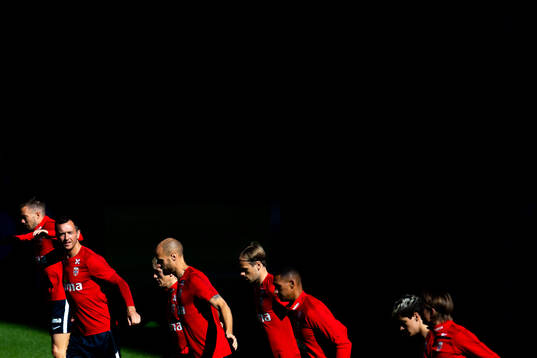 Even Hovland of the Norwegian national football team