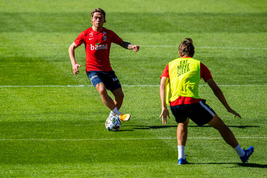 Patrick Berg of the Norwegian national football team