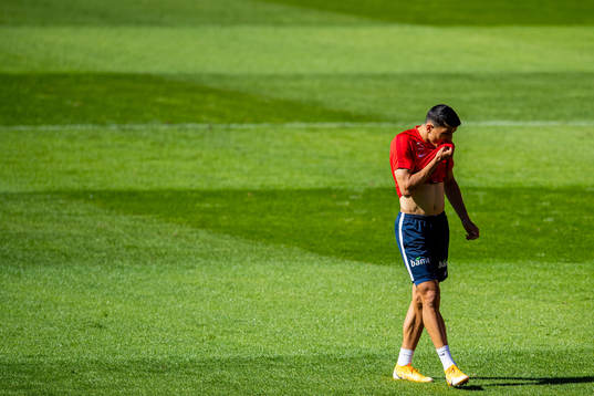 Mohamed «Moi» Elyounoussi of the Norwegian national