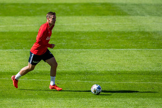 Stefan Johansen of the Norwegian national football team