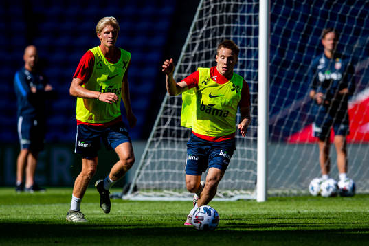 Jonas Svensson of the Norwegian national football team