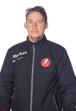 Vita Hästens målvaktstränare Fredrik Eriksson