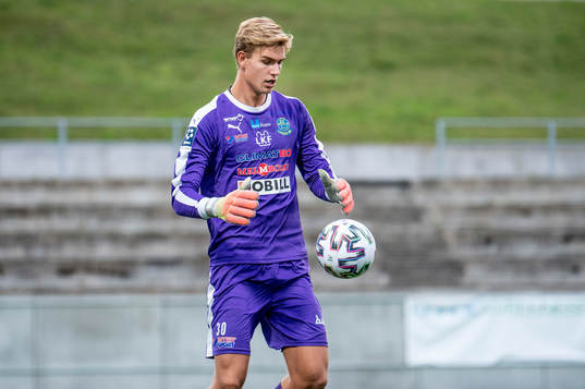 Lunds målvakt Mathias Nilsson