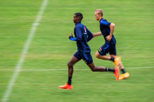 Alexander Isak of the Swedish national football team