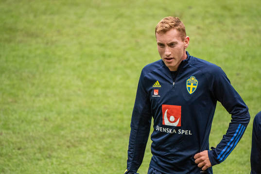 Dejan Kulusevski of the Swedish national football team