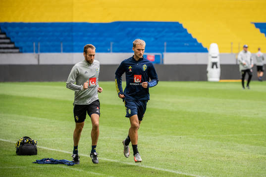 Sebastian Andersson of the Swedish national football team