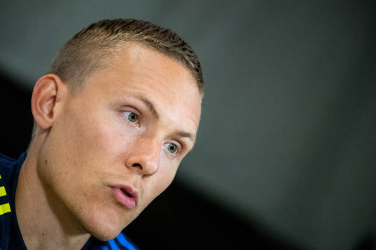 Ludwig Augustinsson of the Swedish national football team