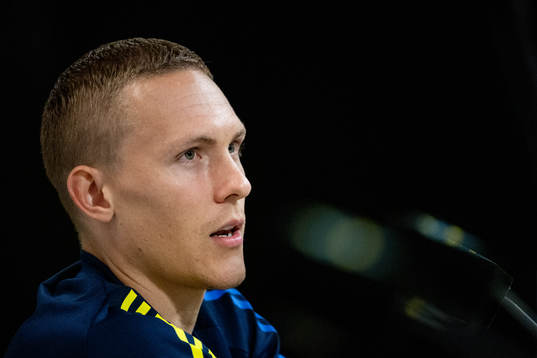 Ludwig Augustinsson of the Swedish national football team