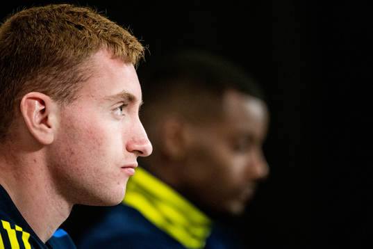 Dejan Kulusevski of the Swedish national football team