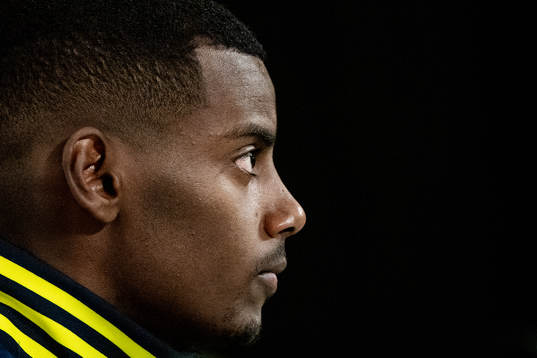 Alexander Isak of the Swedish national football team