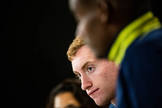 Dejan Kulusevski of the Swedish national football team
