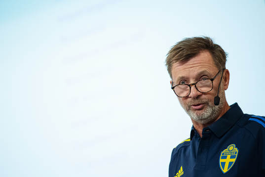 Förbundskapten Peter Gerhardsson