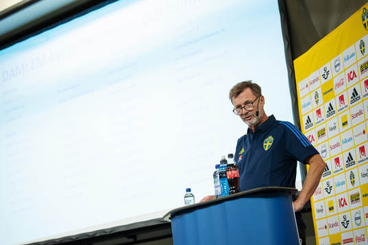 Förbundskapten Peter Gerhardsson