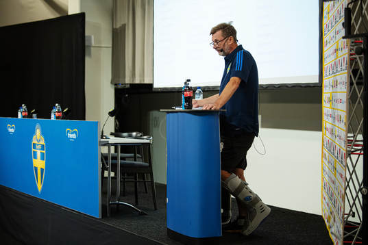 Förbundskapten Peter Gerhardsson