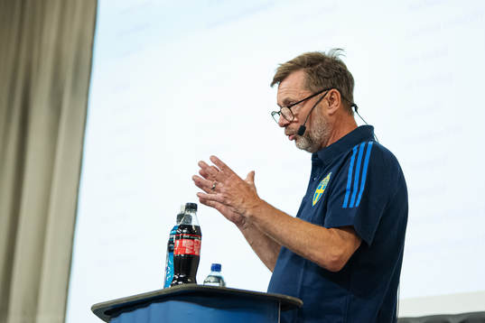 Förbundskapten Peter Gerhardsson