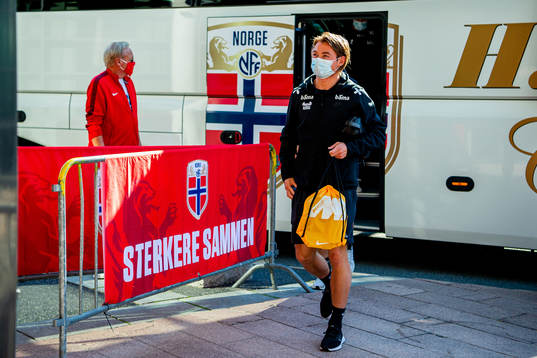 Patrick Berg of the Norwegian national football team