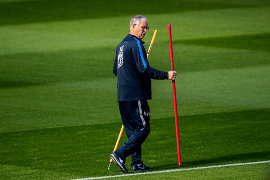 Lars Lagerbäck, head coach of Norway