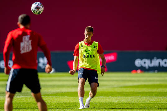 Markus Henriksen of the Norwegian national football team