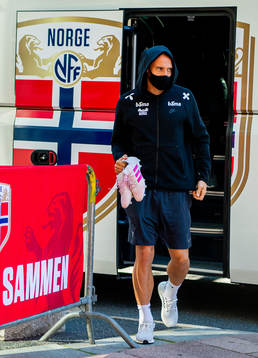 Tore Reginiussen of the Norwegian national football team